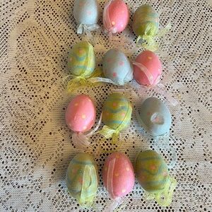 Colorful Decorative Easter Eggs
